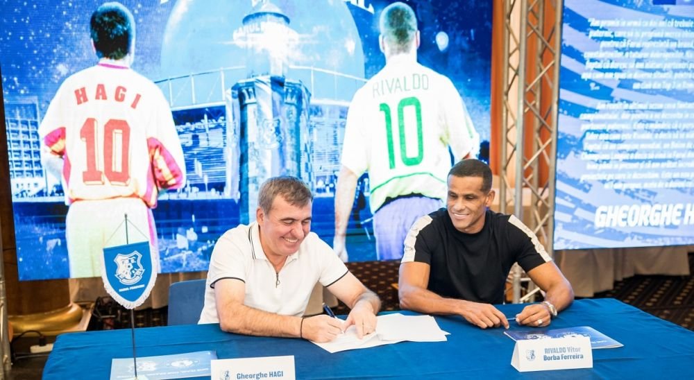Presa internațională, uimită după sosirea lui Rivaldo la Farul: Incredibil! / A declanșat nebunia