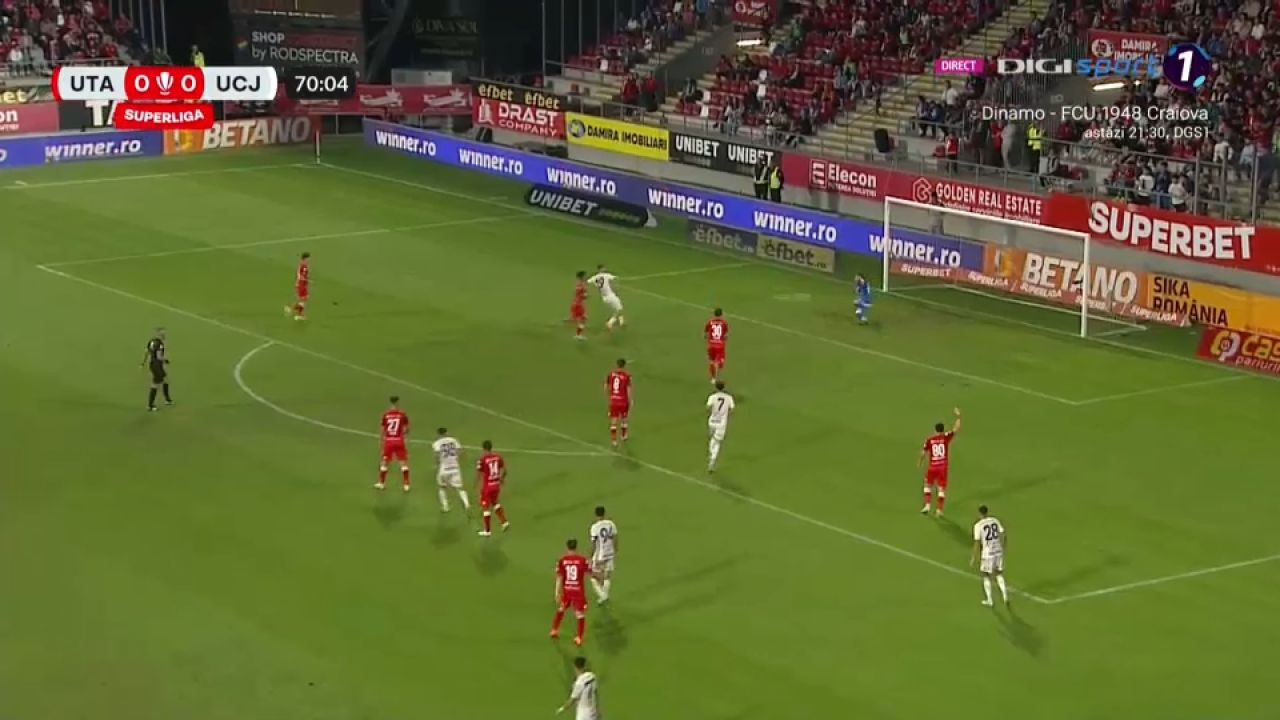 UTA Arad - U Cluj 0-1 | Oaspeții pun capăt meciurilor fără victorie_4
