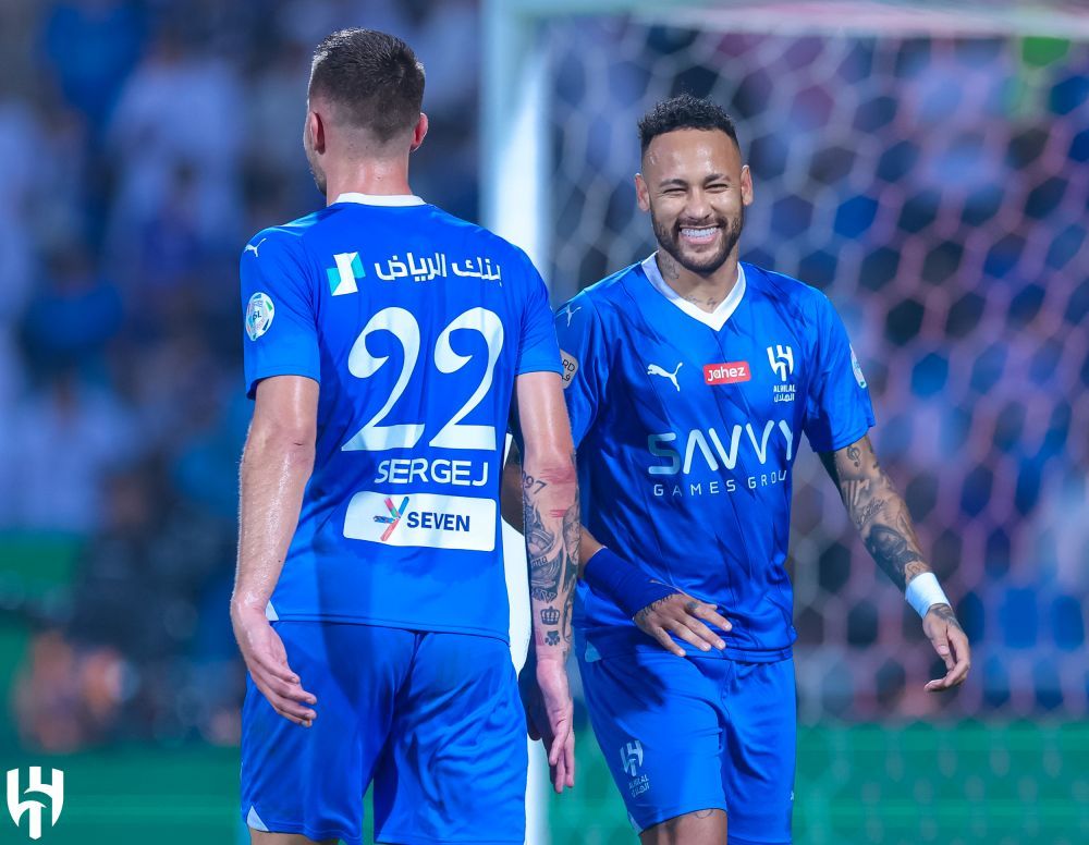 Neymar a debutat la Al Hilal: assist, ratare uriașă și scor de tenis contra echipei unui român_1