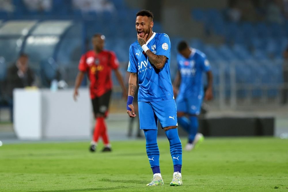 Neymar a debutat la Al Hilal: assist, ratare uriașă și scor de tenis contra echipei unui român_5