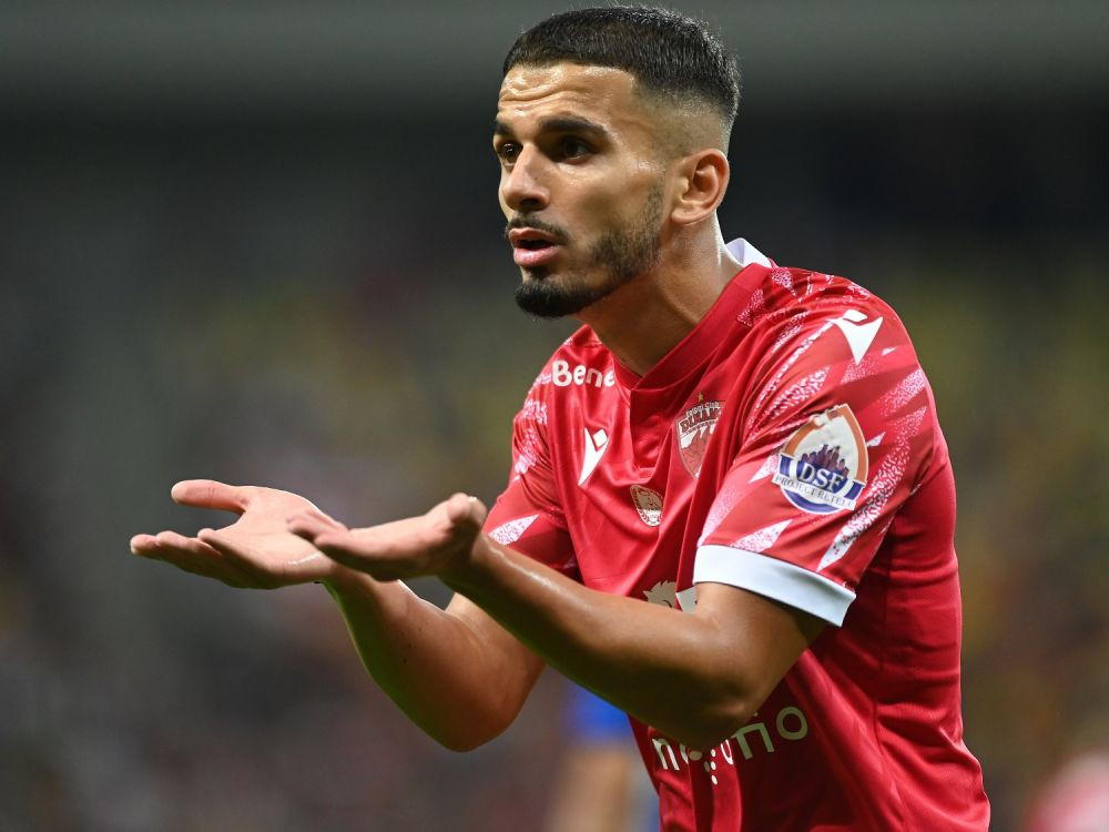 Ce se &icirc;nt&acirc;mplă cu Lamine Ghezali? Burcă a găsit explicația pentru evoluțiile palide ale dinamovistului