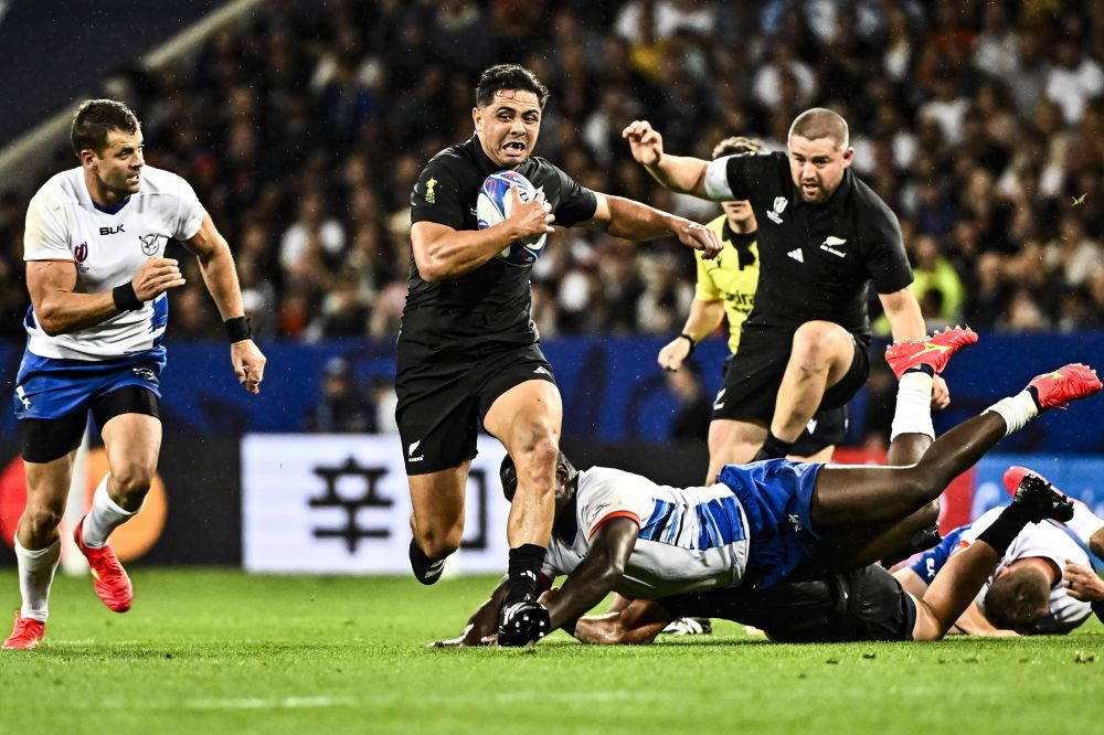 Haka All Blacks. Noua Zeelandă a zdrobit Namibia la Cupa Mondială de rugby. Cu ce scor s-a terminat meciul de la Toulouse + Imaginile care fac &icirc;nconjurul lumii