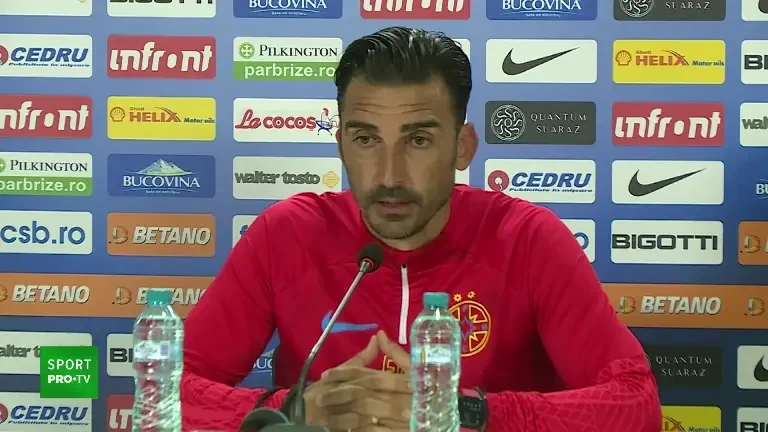 Elias Charalambous, înainte de Farul - FCSB (16.09.2023)