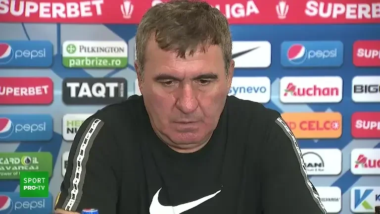 Gică Hagi, înainte de Farul - FCSB (16.09.2023)
