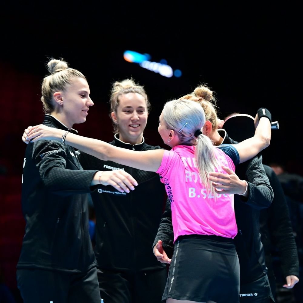 România - Germania 0-3. Tricolorele, cu fruntea sus! Au pierdut finala Europeanului de tenis de masă de la Malmo și au cucerit argintul _4