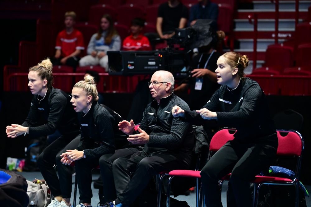 România - Germania 0-3. Tricolorele, cu fruntea sus! Au pierdut finala Europeanului de tenis de masă de la Malmo și au cucerit argintul _5