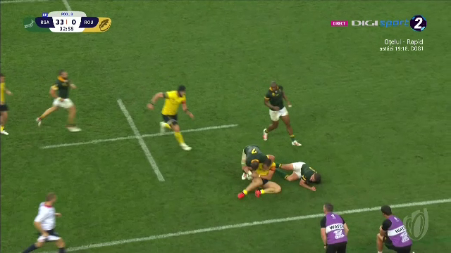 România - Africa de Sud 0-76. Festivalul Springboks. 