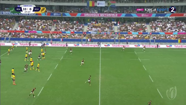 România - Africa de Sud 0-76. Festivalul Springboks. 