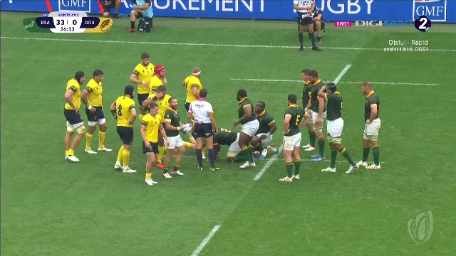 România - Africa de Sud 0-76. Festivalul Springboks. 