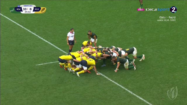 România - Africa de Sud 0-76. Festivalul Springboks. 