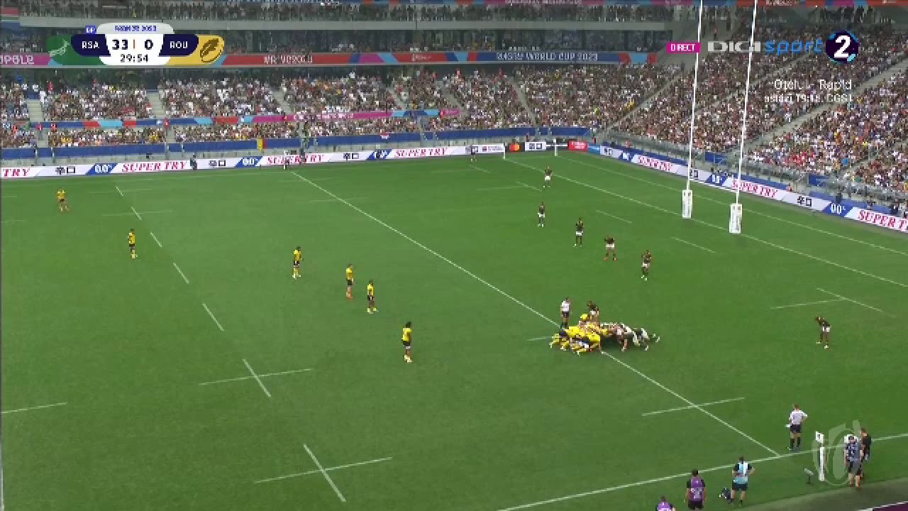 România - Africa de Sud 0-76. Festivalul Springboks.