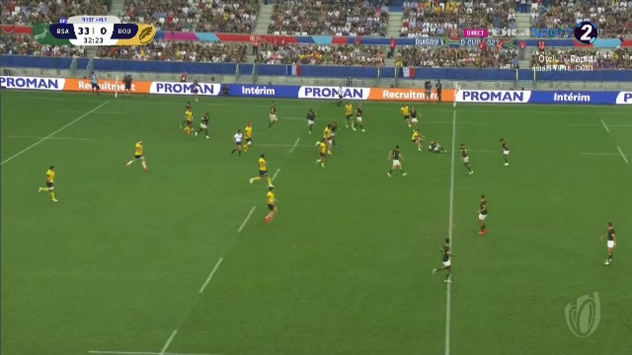 România - Africa de Sud 0-76. Festivalul Springboks.