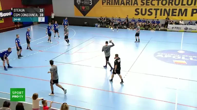Steaua - CSM Constanța 17-23 (Pro Arena & VOYO)