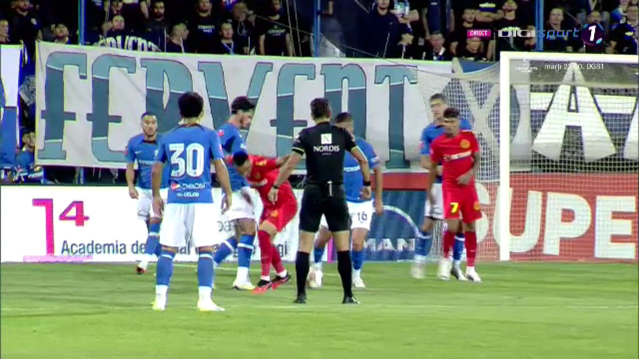Faza care l-a scos din sărite pe Gheorghe Hagi! Penalty primit ușor de FCSB cu Farul _2