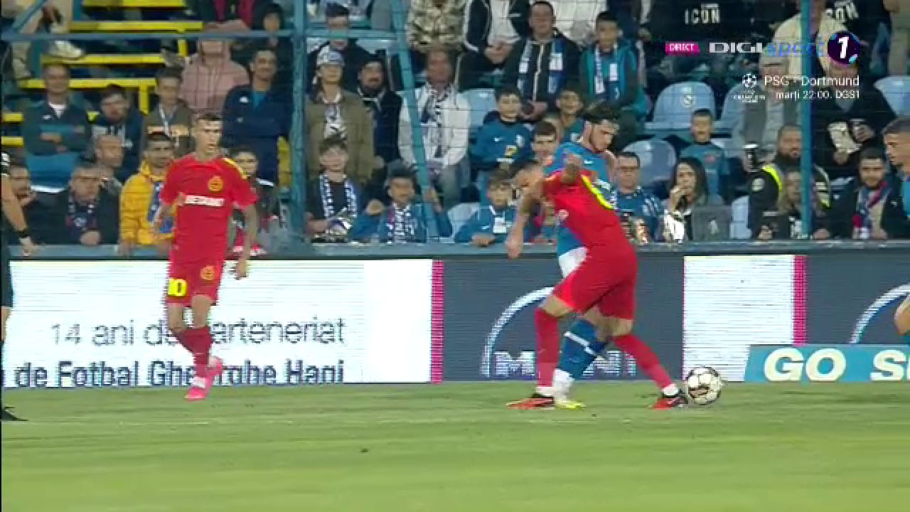 Faza care l-a scos din sărite pe Gheorghe Hagi! Penalty primit ușor de FCSB cu Farul _3