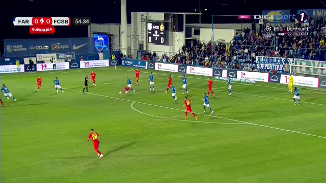Faza care l-a scos din sărite pe Gheorghe Hagi! Penalty primit ușor de FCSB cu Farul _5