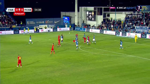 Faza care l-a scos din sărite pe Gheorghe Hagi! Penalty primit ușor de FCSB cu Farul _7