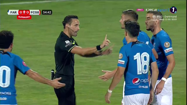Faza care l-a scos din sărite pe Gheorghe Hagi! Penalty primit ușor de FCSB cu Farul _8