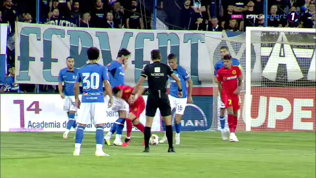 Faza care l-a scos din sărite pe Gheorghe Hagi! Penalty primit ușor de FCSB cu Farul _12