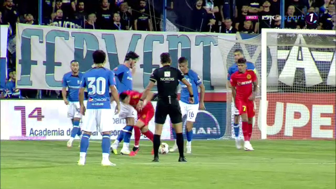 Faza care l-a scos din sărite pe Gheorghe Hagi! Penalty primit ușor de FCSB cu Farul _12