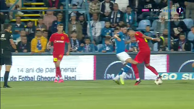 Faza care l-a scos din sărite pe Gheorghe Hagi! Penalty primit ușor de FCSB cu Farul _13