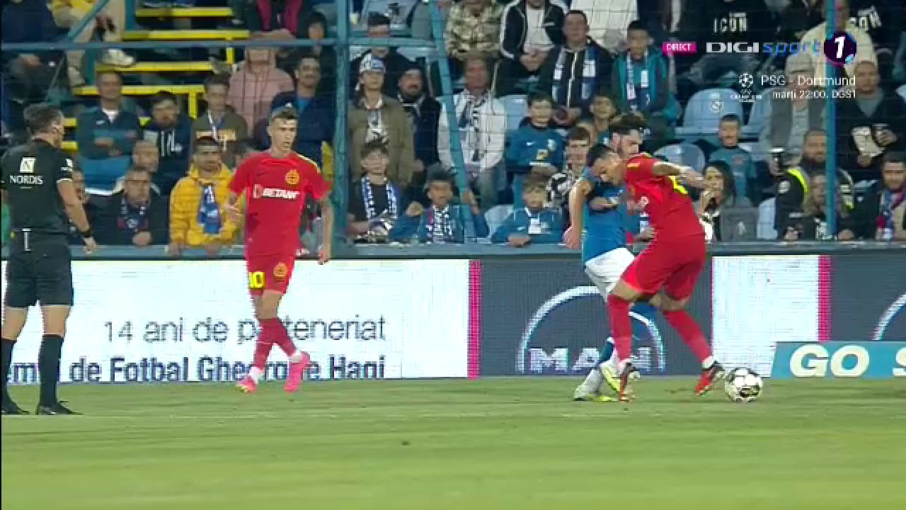 Faza care l-a scos din sărite pe Gheorghe Hagi! Penalty primit ușor de FCSB cu Farul _14