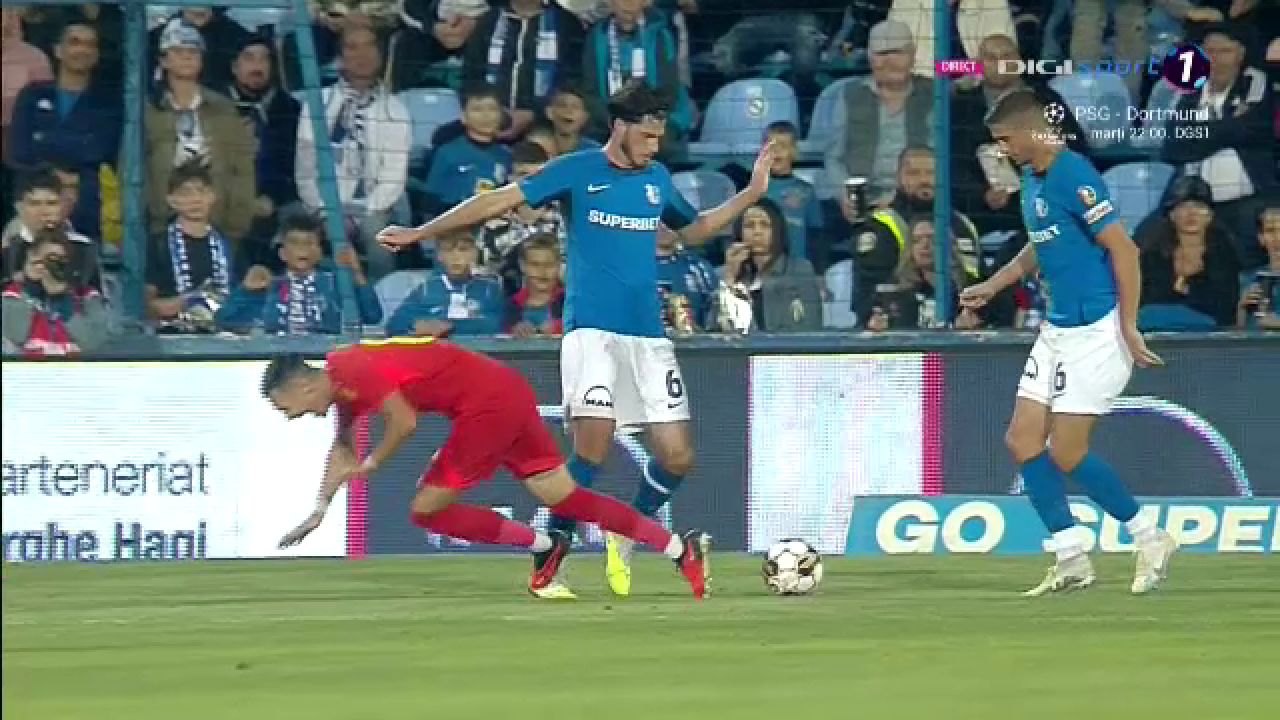Faza care l-a scos din sărite pe Gheorghe Hagi! Penalty primit ușor de FCSB cu Farul _16