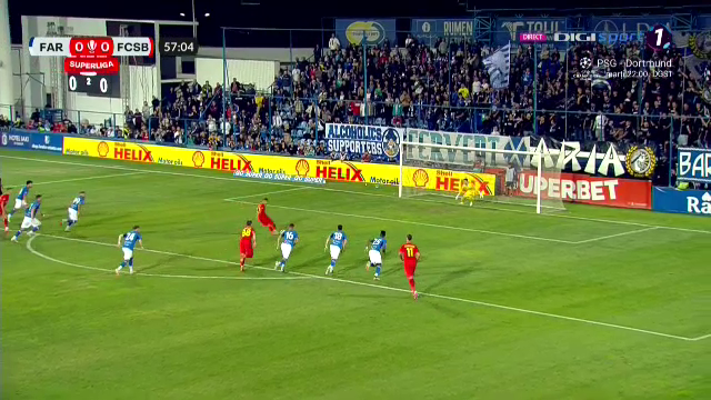 Faza care l-a scos din sărite pe Gheorghe Hagi! Penalty primit ușor de FCSB cu Farul _18