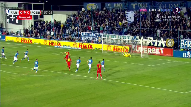Faza care l-a scos din sărite pe Gheorghe Hagi! Penalty primit ușor de FCSB cu Farul _19