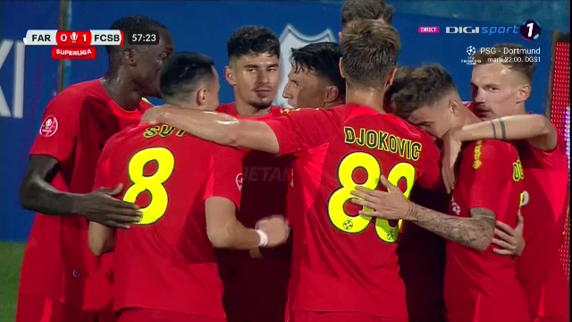 Faza care l-a scos din sărite pe Gheorghe Hagi! Penalty primit ușor de FCSB cu Farul _20