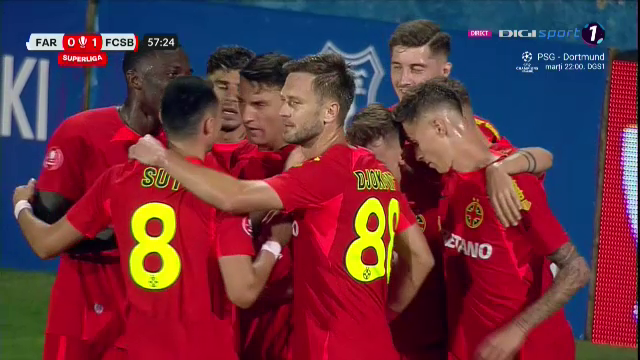 Faza care l-a scos din sărite pe Gheorghe Hagi! Penalty primit ușor de FCSB cu Farul _21