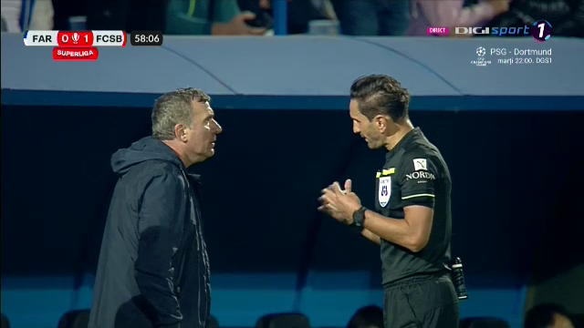 Faza care l-a scos din sărite pe Gheorghe Hagi! Penalty primit ușor de FCSB cu Farul _32