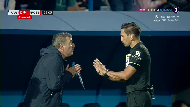 Faza care l-a scos din sărite pe Gheorghe Hagi! Penalty primit ușor de FCSB cu Farul _41