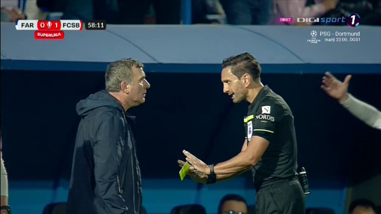 Faza care l-a scos din sărite pe Gheorghe Hagi! Penalty primit ușor de FCSB cu Farul _47