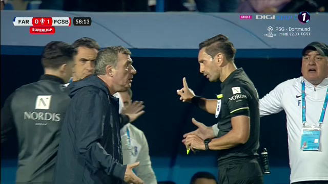 Faza care l-a scos din sărite pe Gheorghe Hagi! Penalty primit ușor de FCSB cu Farul _48