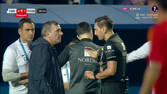 Faza care l-a scos din sărite pe Gheorghe Hagi! Penalty primit ușor de FCSB cu Farul _49