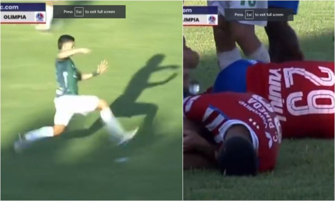„E de închisoare?” Cea mai „sălbatică” intrare din istorie: a rupt doi adversari, apoi s-a luat de arbitru_6