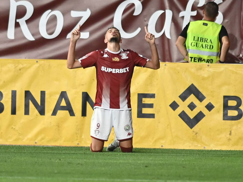 Motivul pentru care Albion Rrahmani nu a venit la interviu după partida Oțelul Galați - Rapid 0-0 &nbsp;