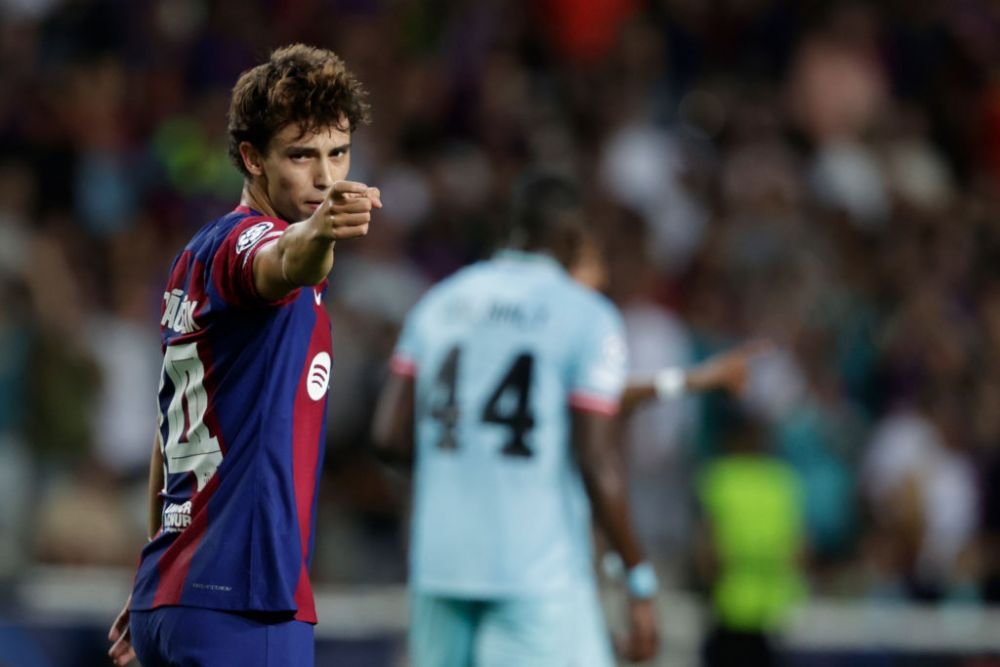 Joao Felix &icirc;și trăiește visul la FC Barcelona! A debutat cu două goluri și assist &icirc;n UEFA Champions League