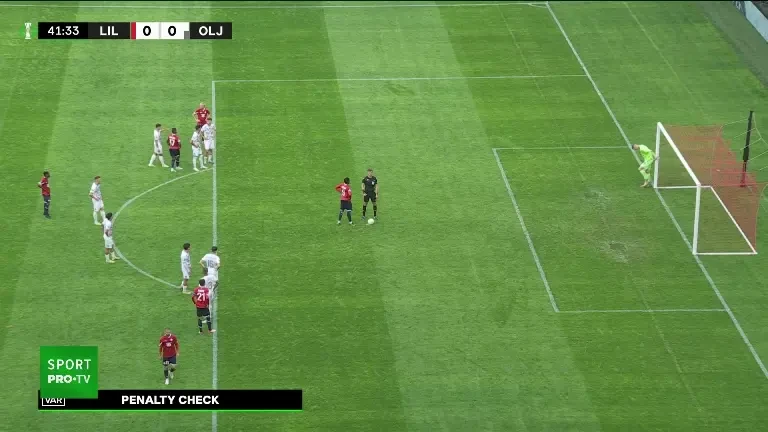 Lille - Ljubljana | GOL! Jonathan David deschide scorul din penalty