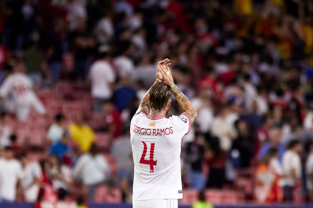 Ramos a făcut istorie la ultimul meci al Sevillei &icirc;n Champions League! Recordul stabilit de spaniol