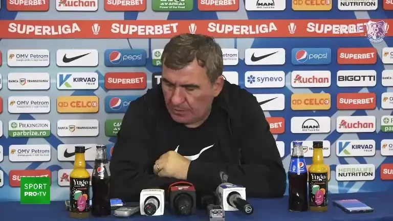 Conferință Gică Hagi, &icirc;nainte de Dinamo - Farul Constanța (21/09/2023)