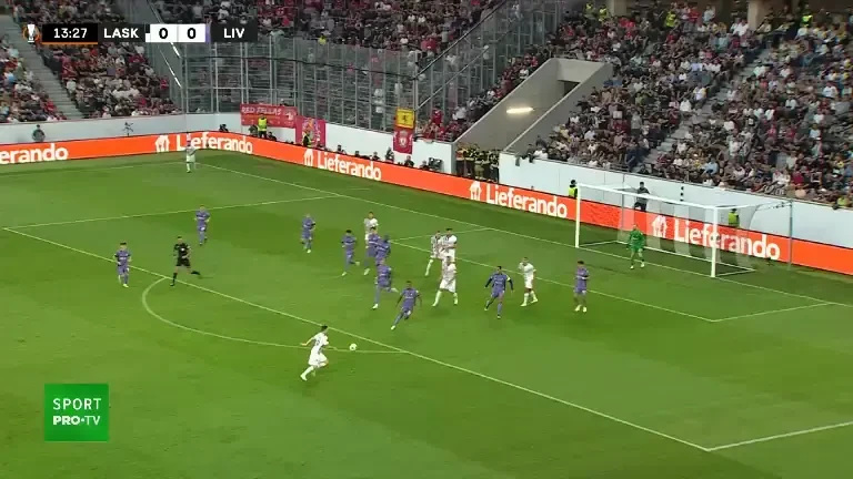 LASK Linz - Liverpool | Minutul 14: GOL LASK!