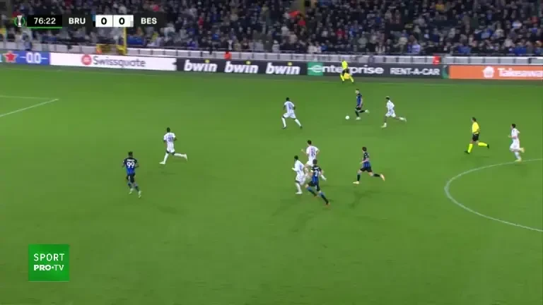 Brugge - Besiktas 1-0 | Gol marcat de belgieni