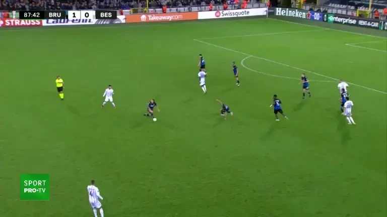 Brugge - Besiktas 1-1 | Meciul a fost transmis de VOYO
