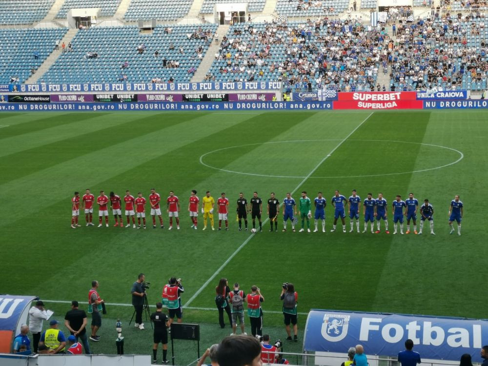 FCU Craiova - Oțelul Galați 0-2 | Dorinel Munteanu și-a trecut &icirc;n cont prima victorie din noul sezon!