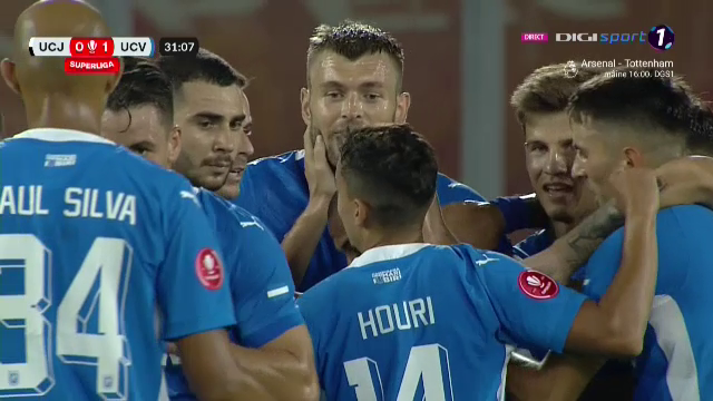 „U” Cluj - Universitatea Craiova 1-1 | Nistor le-a dat lovitura oltenilor în prelungiri! _5