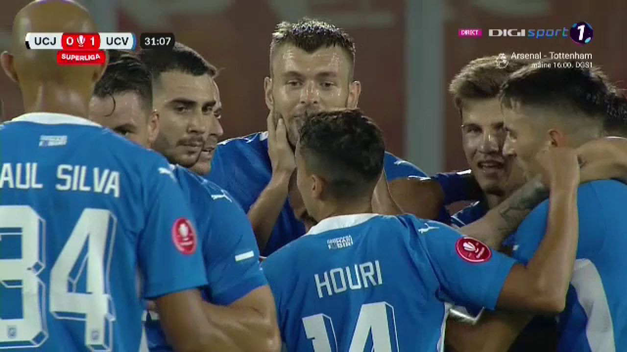 „U” Cluj - Universitatea Craiova 1-1 | Nistor le-a dat lovitura oltenilor în prelungiri! _5