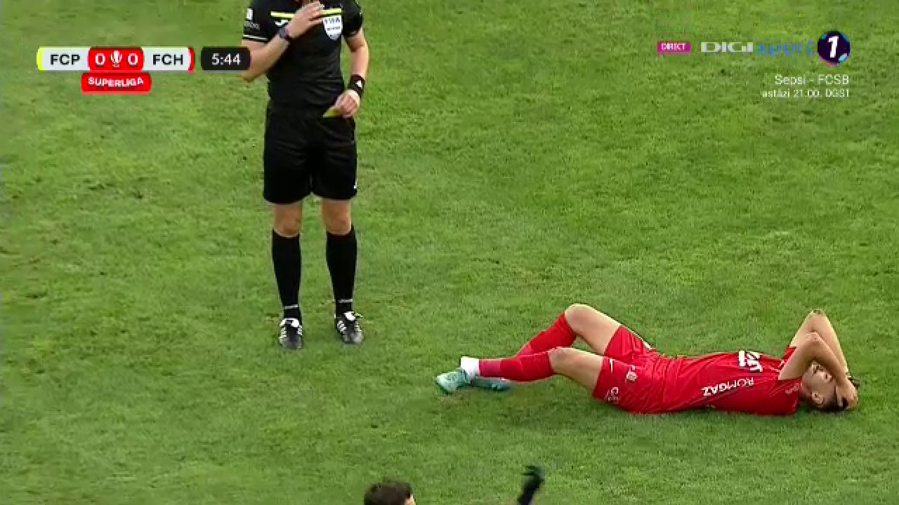 Cum a reacționat arbitrul Marian Barbu după ce Țicu i-a rupt piciorul lui Dragoș Iancu_20