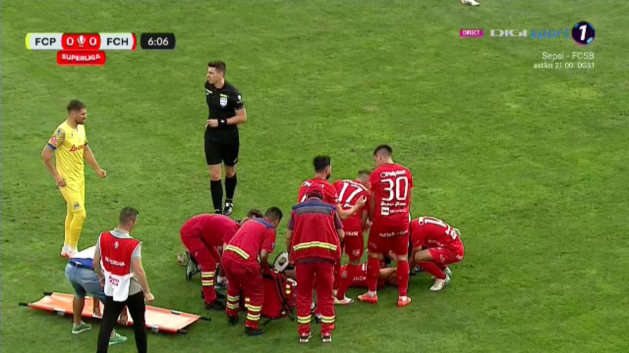 Cum a reacționat arbitrul Marian Barbu după ce Țicu i-a rupt piciorul lui Dragoș Iancu_25